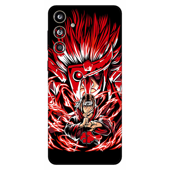 Samsung M Series Itachi Uchiha Red Mobile Skin