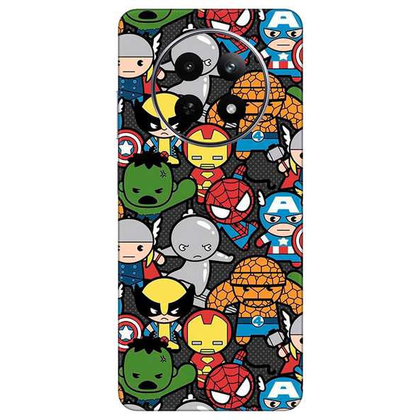 realme 12 Series Avengers Doodle Mobile Skin