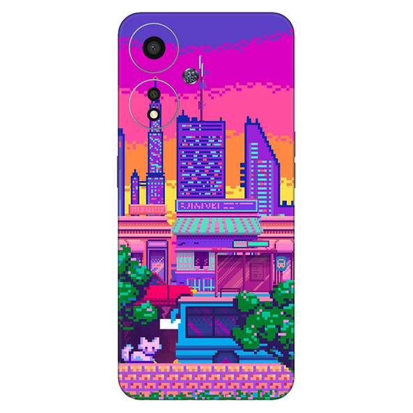 Oppo A Series  Pink Sky Aesthetic Mobile Skin