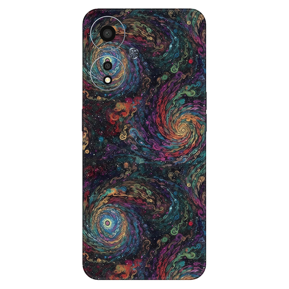 Oppo A Series Rainbow Galaxy Mobile Skin