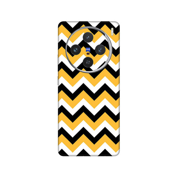 Yellow Strips Mobile Cover