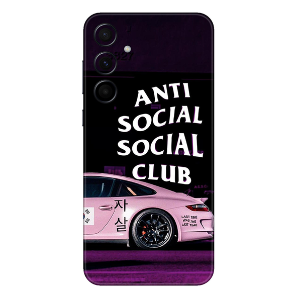 Samsung A Series Anti social club Mobile Skin