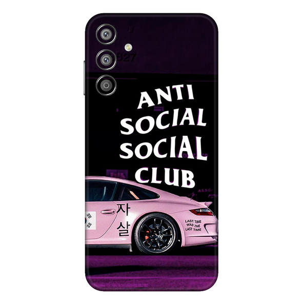 Samsung F Series Anti social club Mobile Skin