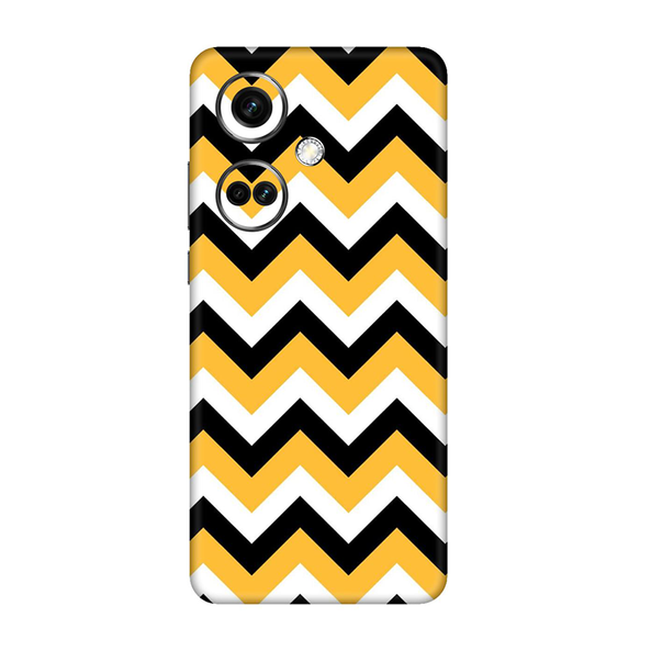 One Plus Nord CE Series Yellow Strips Mobile Cover