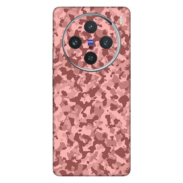 Vivo X series Pink Camouflage Mobile Skin