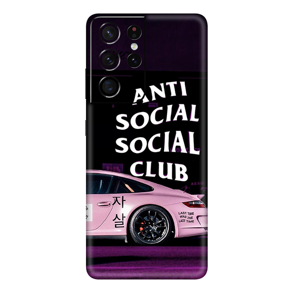 Samsung Galaxy S21 Series Anti social club Mobile Skin