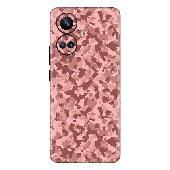 realme 10 Series Pink Camouflage Mobile Skin