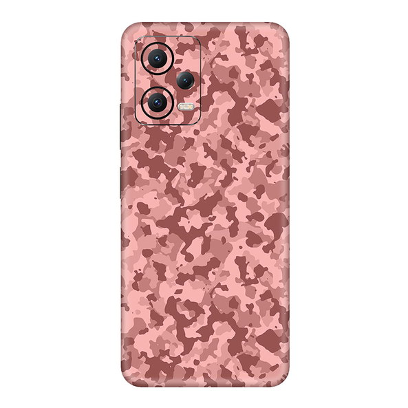 Poco X5 Series Pink Camouflage Mobile Skin