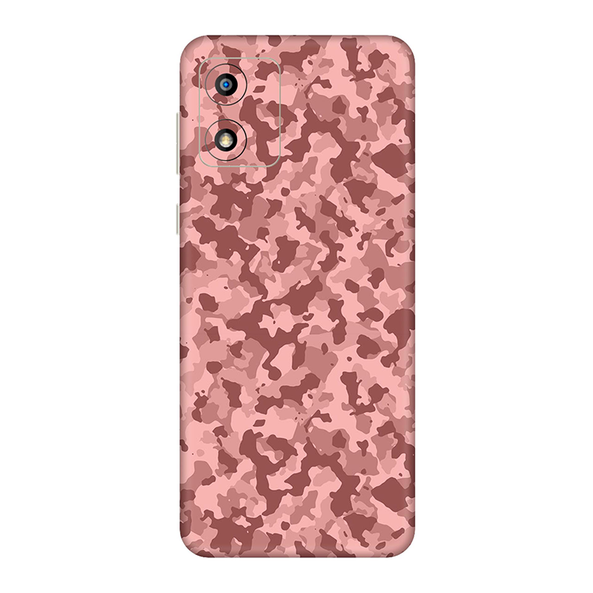 Motorola E Series Pink Camouflage Mobile Skin