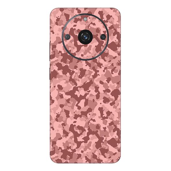 Realme Narzo Series Pink Camouflage Mobile Skin