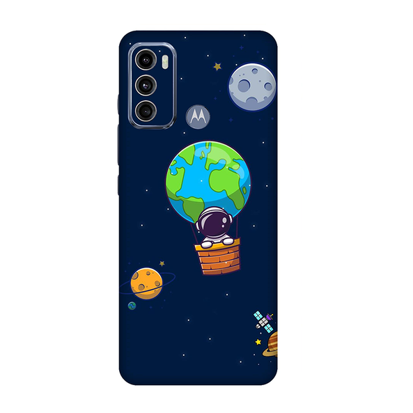 Motorola G Series  Astronaut With Earth Mobile Skin