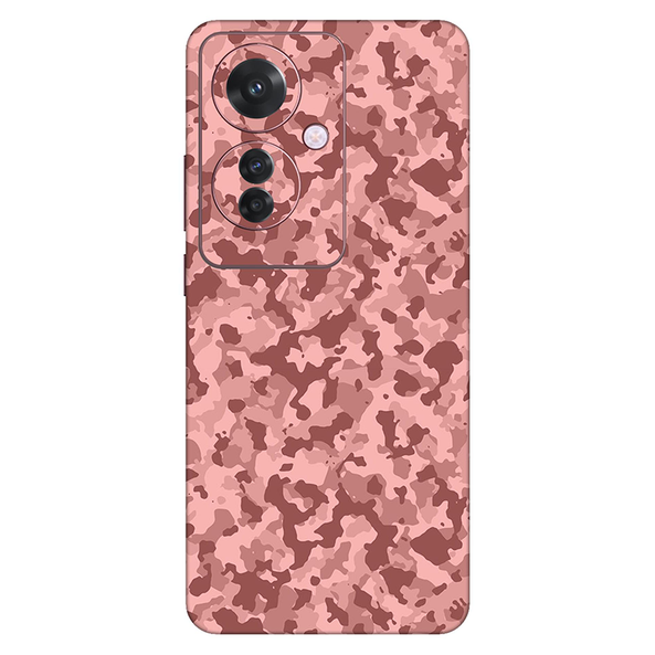 Oppo F Series Pink Camouflage Mobile Skin