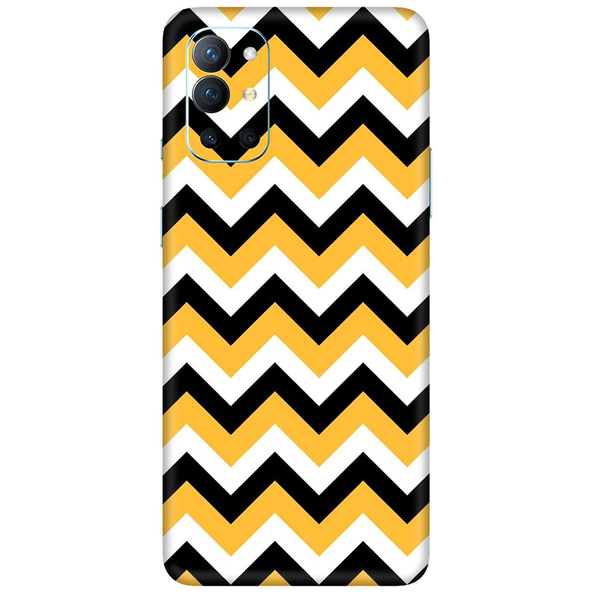 Oneplus 8 sereis Yellow Strips Mobile Cover