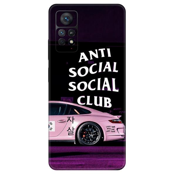 Xiaomi Redmi Note 11 Series Anti social club Mobile Skin