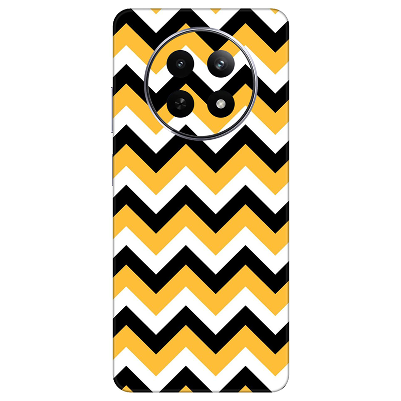 Realme 12 Series Yellow Strips Mobile Cover