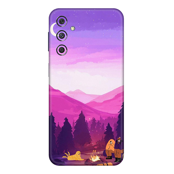 Samsung M Series Pink Sky Aesthetic Mobile Skin