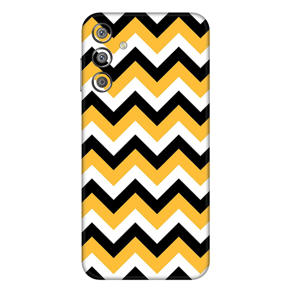 Samsung F Series Yellow Strips Mobile Cover