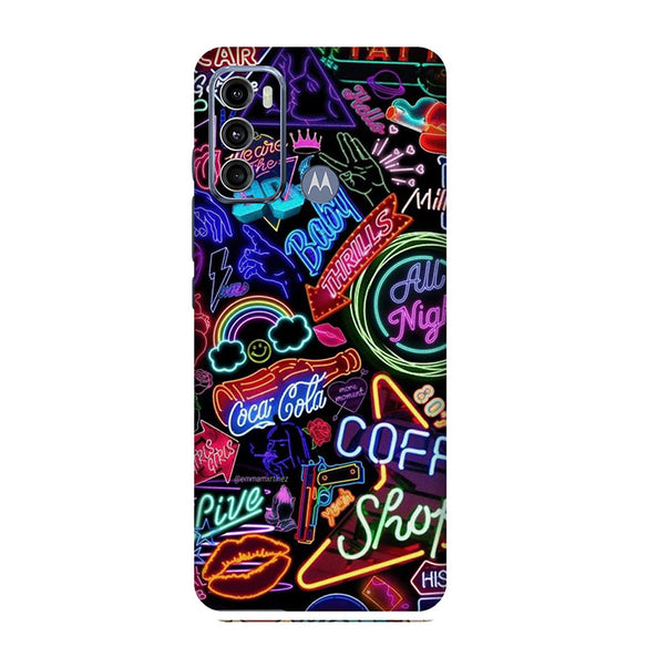 Motorola G Series Neon Mobile Skin Mobile Skin