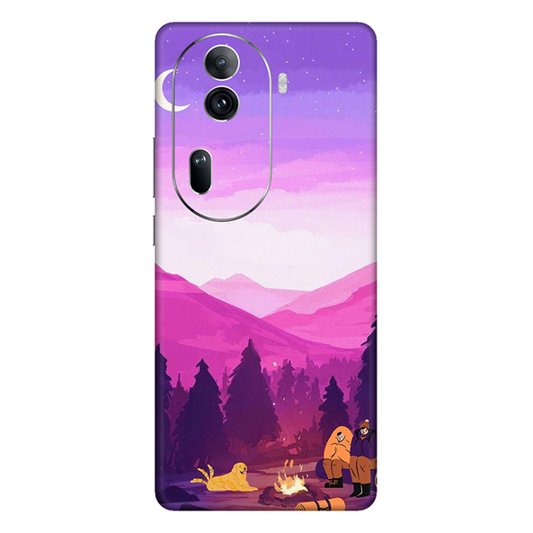 Oppo Reno Series Pink Sky Aesthetic Mobile Skin