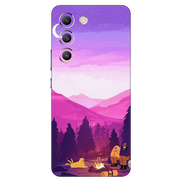 Vivo Y series Pink Sky Aesthetic Mobile Skin