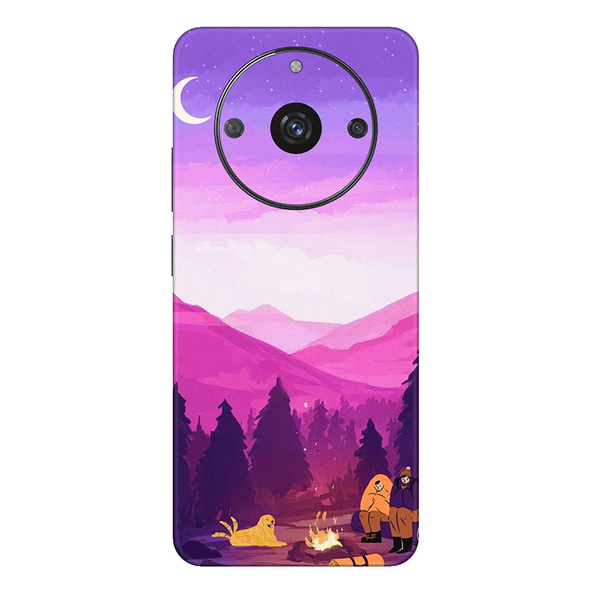 Realme Narzo Series Pink Sky Aesthetic Mobile Skin