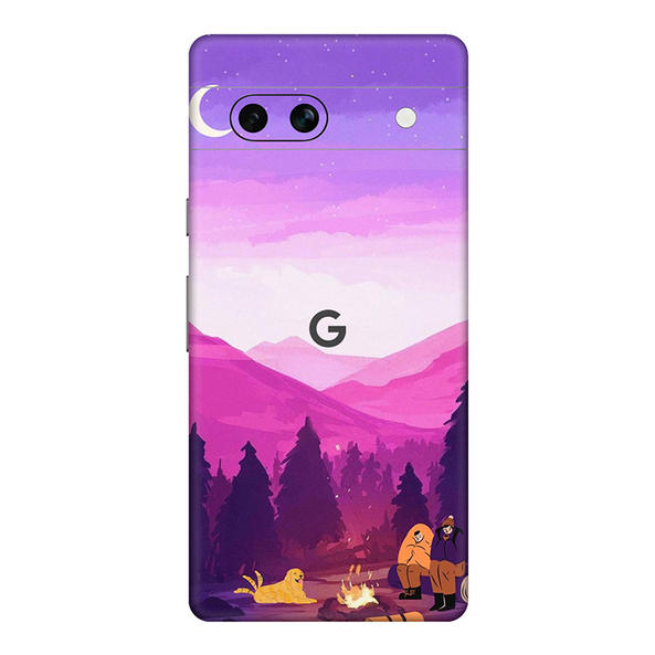 Google Pixel 7 Series Pink Sky Aesthetic Mobile Skin