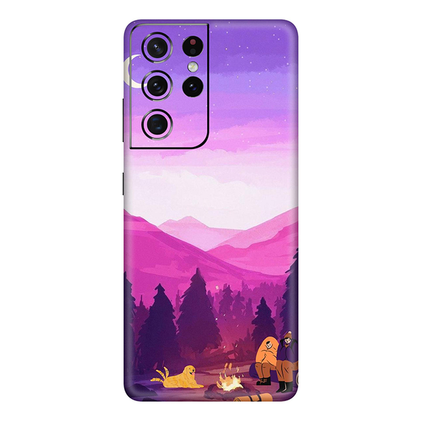 Samsung Galaxy S21 Series  Pink Sky Aesthetic Mobile Skin