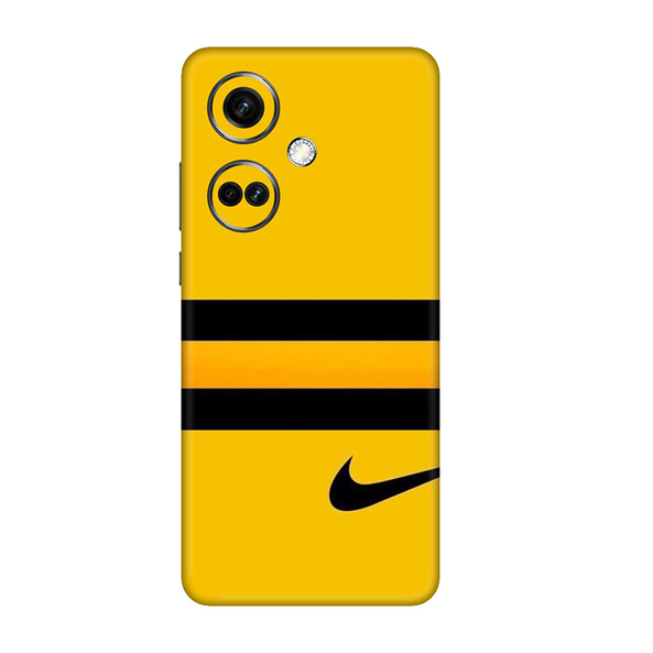 One Plus Nord CE Series Nike Yellow Mobile Skin