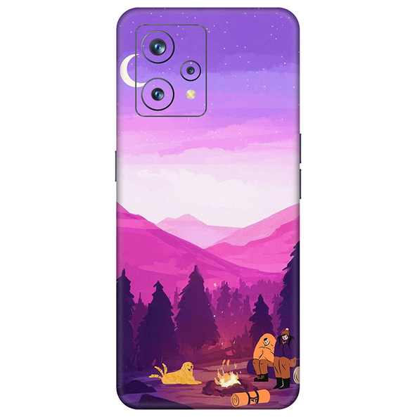 Realme 9 Series Pink Sky Aesthetic Mobile Skin