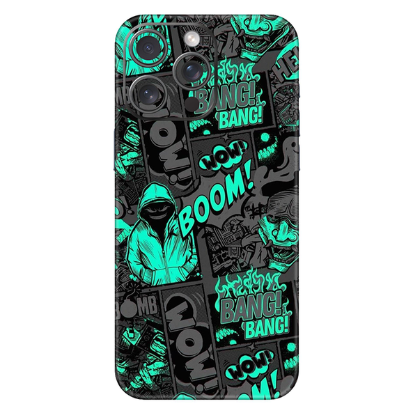 Iphone 15 Series Bang Boom Art Mobile Skin