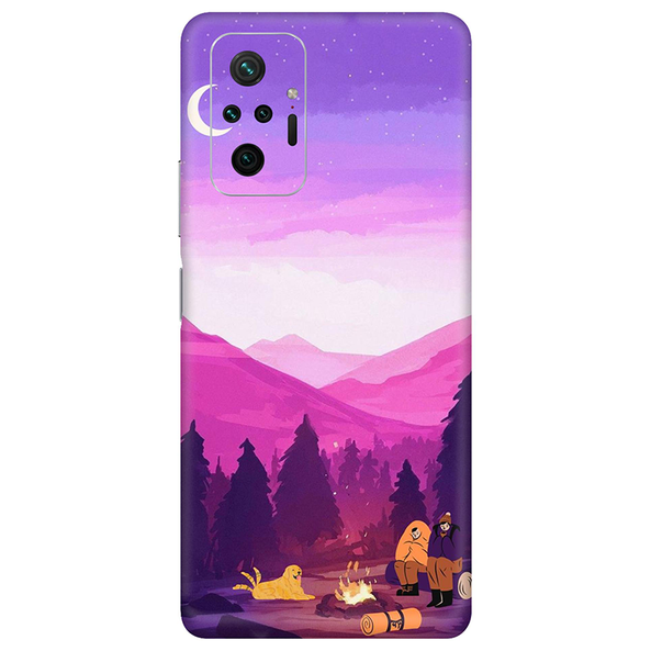 Xiaomi Redmi Note 10 Series Pink Sky Aesthetic Mobile Skin