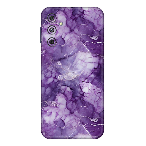 Samsung M Series Purple Marble Mobile Cover