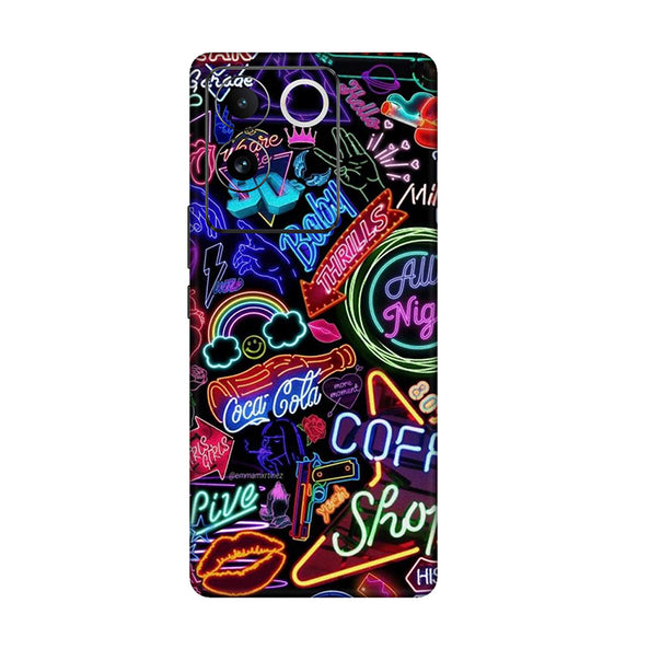 Vivo T Series Neon Mobile Skin Mobile Skin