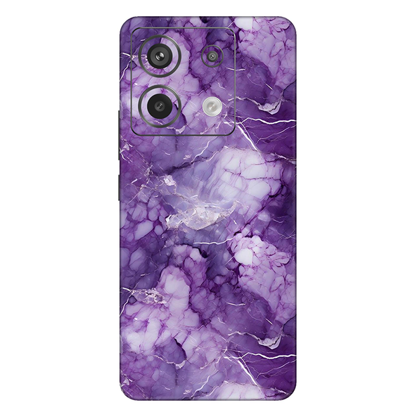 Xiaomi Redmi Note 13 Series Purple Marble Mobile Cover