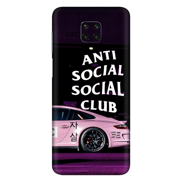 Xiaomi Redmi 9 Anti social club Mobile Skin