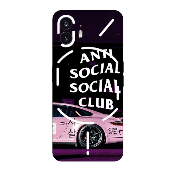 Nothing Series Anti social club Mobile Skin