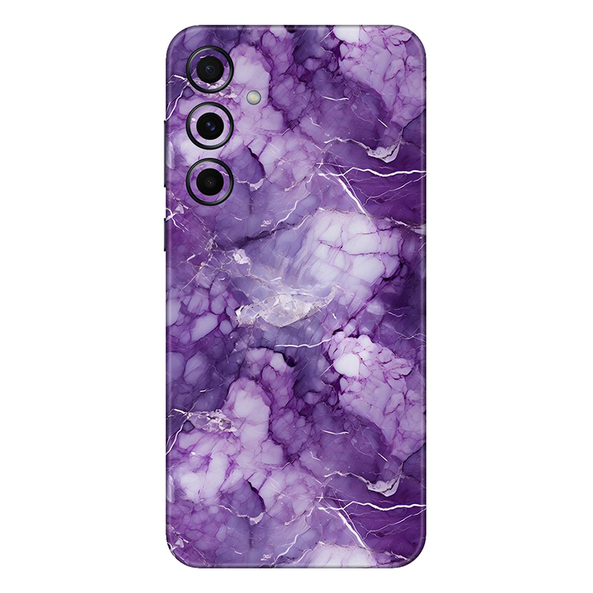 Samsung A Series Purple Marble Mobile Cover