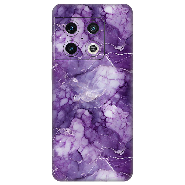 Oneplus 10 Series  Purple Marble Mobile Cover