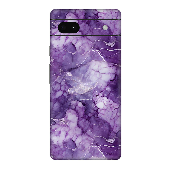 Google Pixel  6 Series Purple Marble Mobile Cover