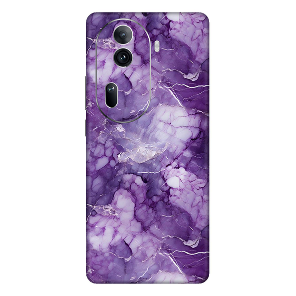 Oppo Reno Series Purple Marble Mobile Cover