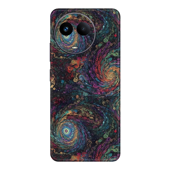 realme C Series Rainbow Galaxy Mobile Skin