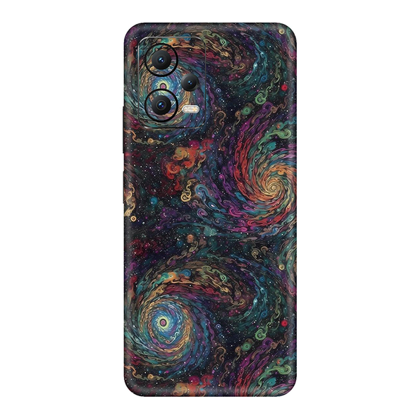 Poco X5 Series Rainbow Galaxy Mobile Skin