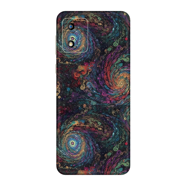 Motorola E Series Rainbow Galaxy Mobile Skin