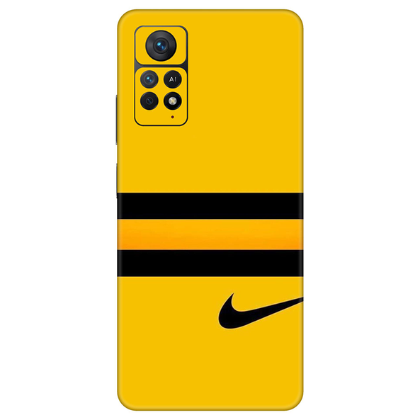 Xiaomi Redmi Note 11 Series Nike Yellow Mobile Skin