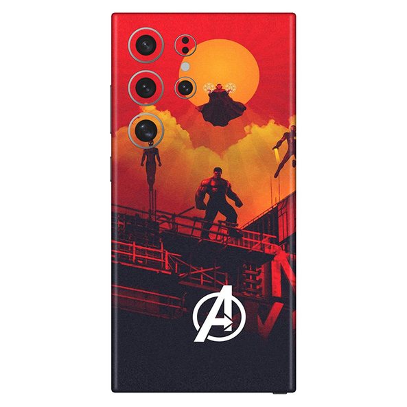 Samsung S23 Series  Avengers Mobile Skin Red