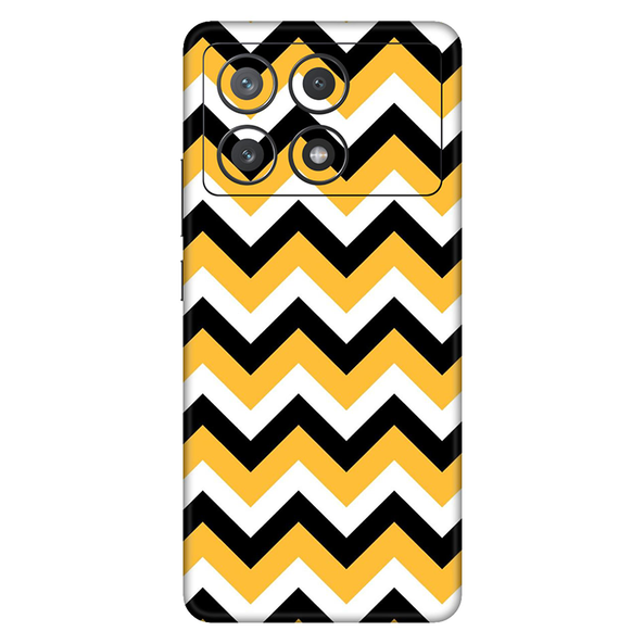 Poco X6 Series Yellow Strips Mobile Cover