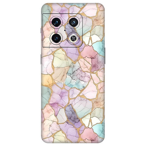 Oneplus 10 Series Rainbow Marble Mobile Skin