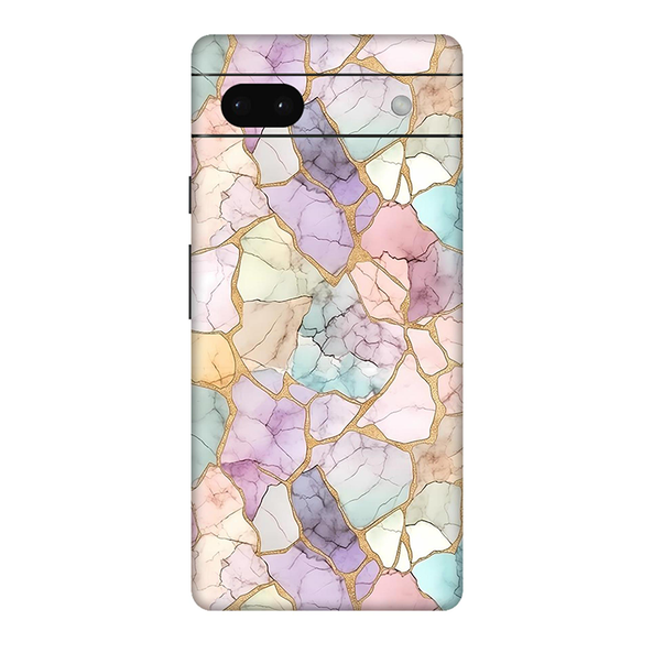 Google Pixel  6 Series Rainbow Marble Mobile Skin