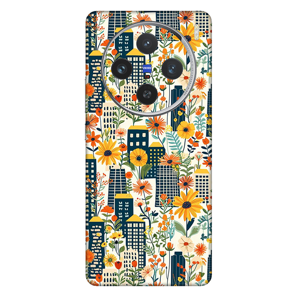 Vivo X series Sunflower City Mobile Skin