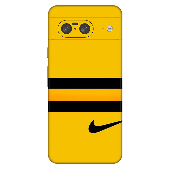 Google Pixel 8 Series  Nike Yellow Mobile Skin